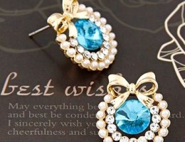 Blue Pearl Studs